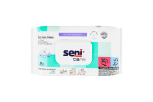 Серветки вологі для догляду за шкірою Classic Care Seni 68шт