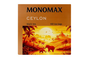 Чай черный цейлонский мелкий Monomax к/у 100х2г