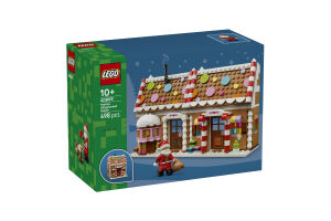 Конструктор для дітей від 10років №40809 Festive gingerbread house Lego 498ел