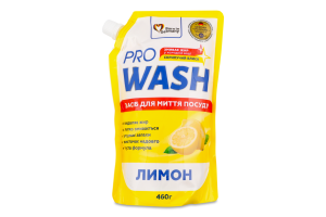 Засіб д/миття посуду Лимон 460г д/п Про Вош