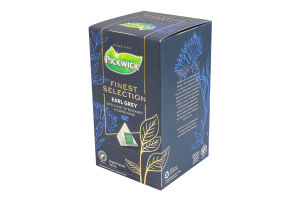 Чай чорний з ароматом бергамоту Earl Grey Finest selection Pickwick к/у 25х2г