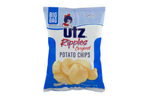 Utz Ripples Original Potato Chips Big Bag