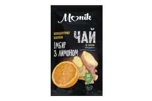 Концентрат напитка Имбирь с лимоном Чай Monik м/у 50г