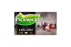 Чай черный с ароматом бергамота Earl Grey Original Pickwick к/у 20х2г