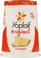 Yoplait Original Low Fat Yogurt Pineapple