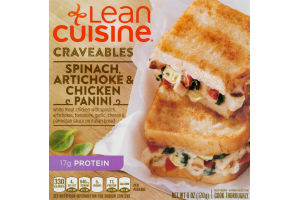 Lean Cuisine Craveables Spinach, Artichoke & Chicken Panini