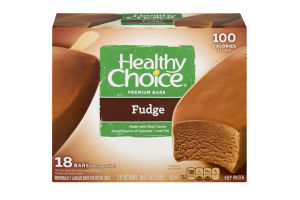 Healthy Choice Premium Bars Fudge - 18 CT