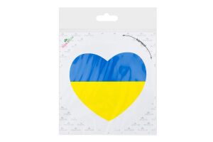 Наліпка TerraPlus Україна - серце