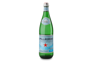 Вода минеральная газированная природная столовая S.Pellegrino с/бут 750мл
