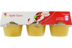 Ahold Apple Sauce - 6 CT