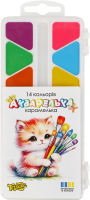 Краски акварельные медовые Акварель и я Радуга 14цв