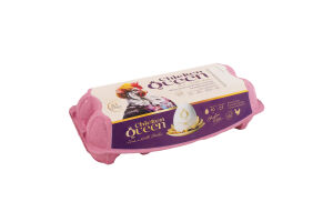 Яйца куриные пищевые столовые C1 Chicken Queen к/у 10шт