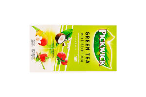 Смесь чая зеленого травяного и кусочков фруктов Variation Box Pickwick к/у 20х1.5г