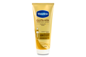 Лосьйон для тіла з гіалуроном для бездоганного тону Gluta-hya Vaseline 200мл