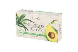 Мило косметичне Авокадо та алое Les Classiques de Provence Marigold natural 90г