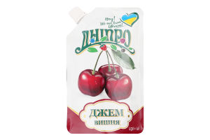 Джем Вишня 250г д/п Дніпро