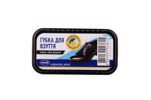 Губка-мини для обуви Премія черная