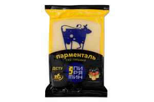 Сыр 40% твердый Парменталь Пирятин м/у 160г