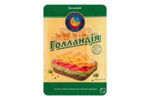 Продукт сырный 45% молокосодержащий твердый Голландия Молочний шлях лоток 130г