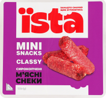 Снеки м'ясні Classy Mini snacks Їsta с/к лоток 0.12кг
