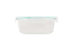 Контейнер д/зберігання 950мл скло круглий з кришкою KYYW450