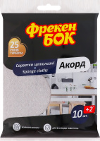 Серветки целюлозні вологопоглинаючі 15.7х16см Акорд Фрекен Бок 12шт