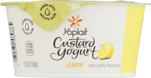 Yoplait Custard Yogurt Lemon