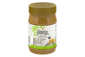 Nature's Promise Organic No-Stir Creamy Peanut Butter Spread