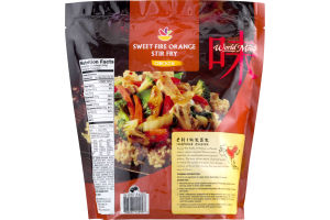 Ahold World Menu Chinese Sweet Fire Orange Stir Fry Chicken