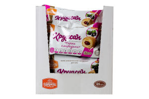 Круассан с наполнителем вкусо-ароматическим Черная смородина Рум'янець м/у 65г