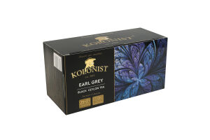 Чай черный Earl Grey Kolonist к/у 25х2г