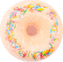 Бомбочка д/ванни Milky Dream 140 г Пінний Donut Lime and Passion fruit