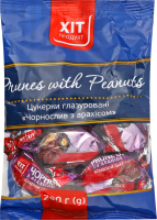 Конфеты глазированные Чернослив с арахисом Хіт продукт м/у 200г