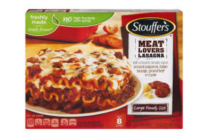 Stouffer's Meat Lover's Lasagna Large Family Size