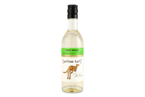 Вино 0.1875л 11% біле сухе виноградне Піно Гріджіо Yellow Tail пл