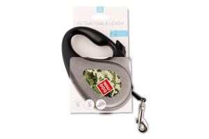 Повідець-рулетка д/собак до 15кг Мілітарі світловідбиваюча стрічка р.S L5м 381-4026 Ваудог