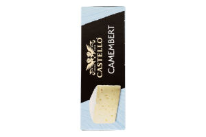 Сир 50% з білою пліснявою Camembert Castello к/у 125г