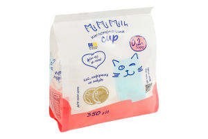 Сир кисломолочний 0.2% Mimimilk м/у 350г