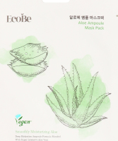 Маска тканинна з алое EcoBe 1шт