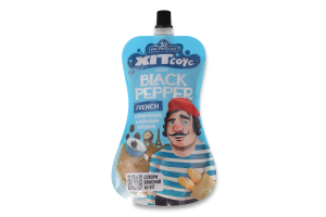 Соус с черным перцем и молочными сливками Black pepper French Хит соус Pripravka д/п 180г