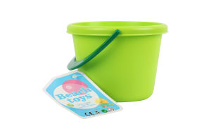 Ведерко для игры в песке 14х13см №1463681 Greenwich Products Co. Limited 1шт