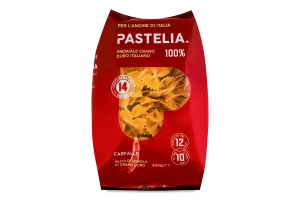 Изделия макаронные фигурные из твердых сортов пшеницы группа А класс экстра Бантики Pastelia м/у 400г