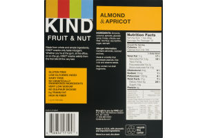 KIND Fruit & Nut Bars Almond & Apricot - 12 CT