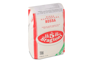 Мука из мягких сортов пшеницы Pizza Napoletana Rossa Le 5 Stagioni в/с м/у 5кг
