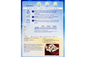 Pillsbury Brownie Mix Chocolate Fudge