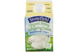 Stonyfield Organic Heavy Whipping Cream
