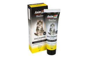 Фітопаста для котів та кішок Виведення шерсті VetLine AnimAll 100г