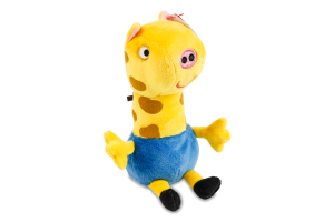 Іграшка м'яка для дітей від 3років 15см №46265 Жералд Жираф Peppa pig Beanie Babies TY 1шт
