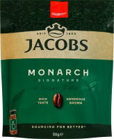 Кофе растворимый сублимированный Monarch Jacobs д/п 50г