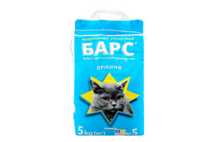 Наповнювач для котів Барс №5 5кг х4